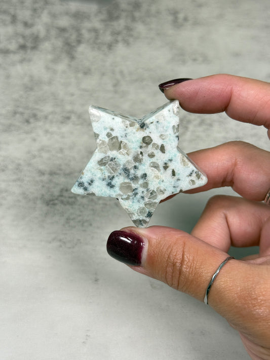 Kiwi Jasper Stars + Moons - Intuitively Chosen