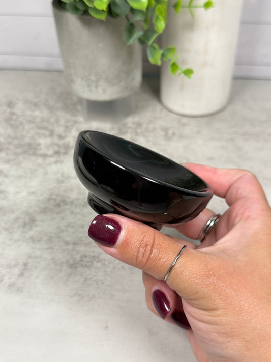 Black Obsidian Bowls