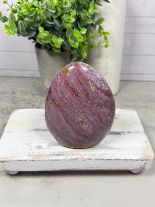 Pink Ocean Jasper Free Form