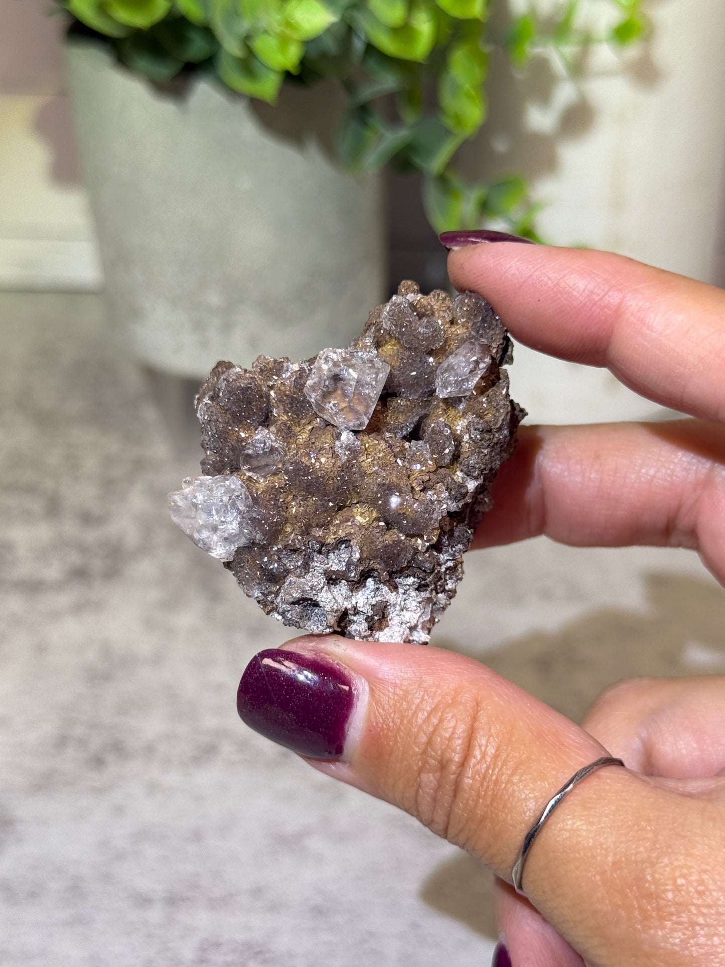 Druzy Calcite from Mexico