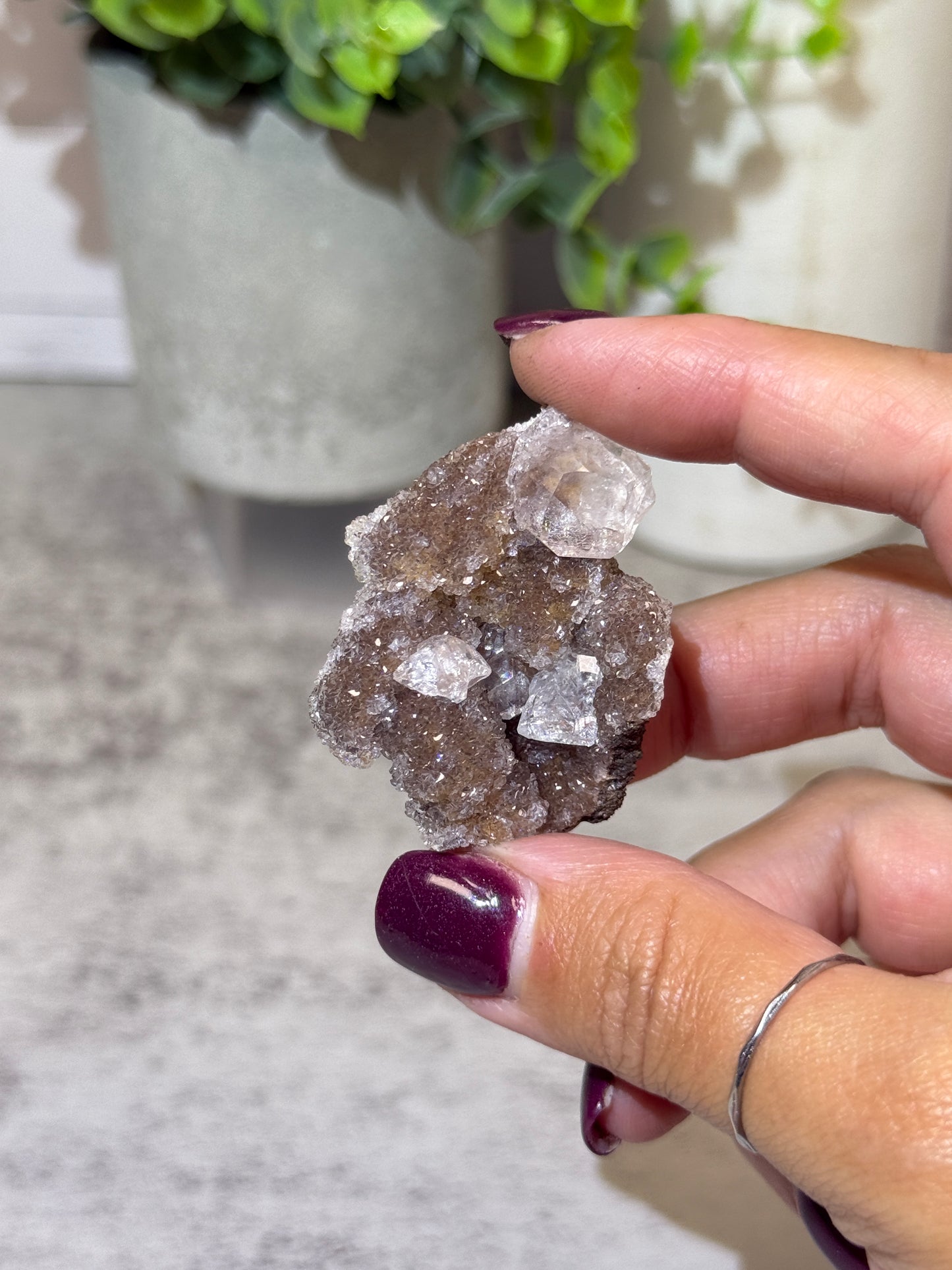 Druzy Calcite from Mexico
