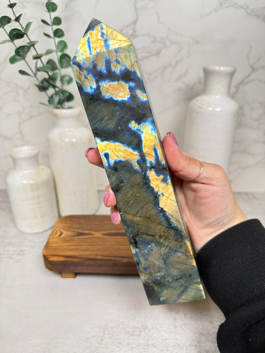 Labradorite Statement Tower