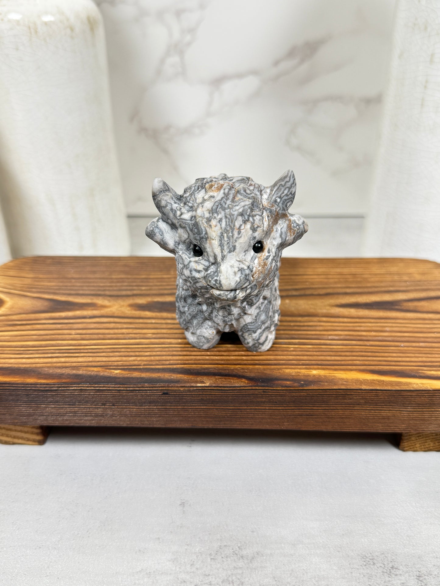Highland Cow Carvings - Large