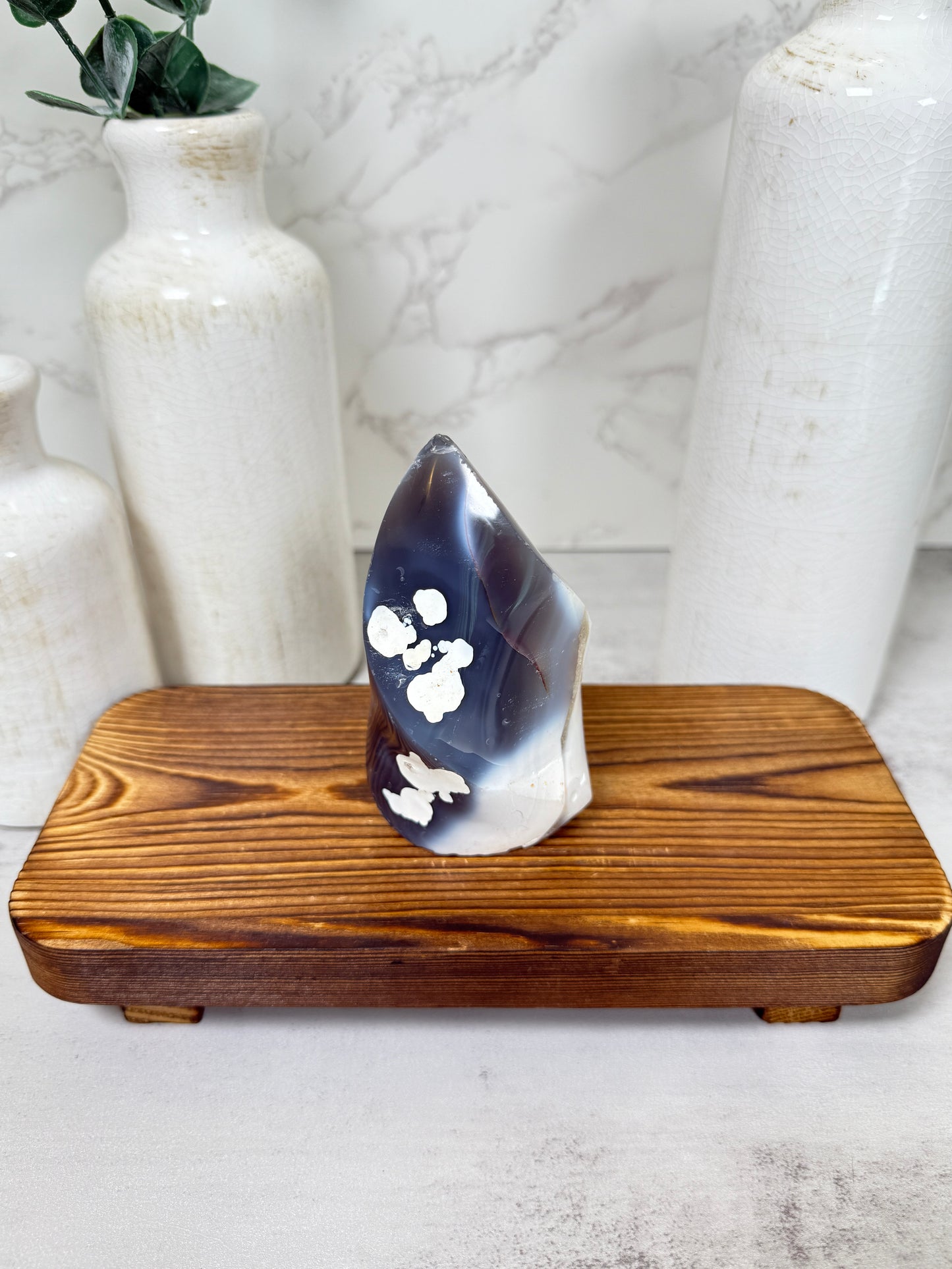 Orca Agate Flame - B