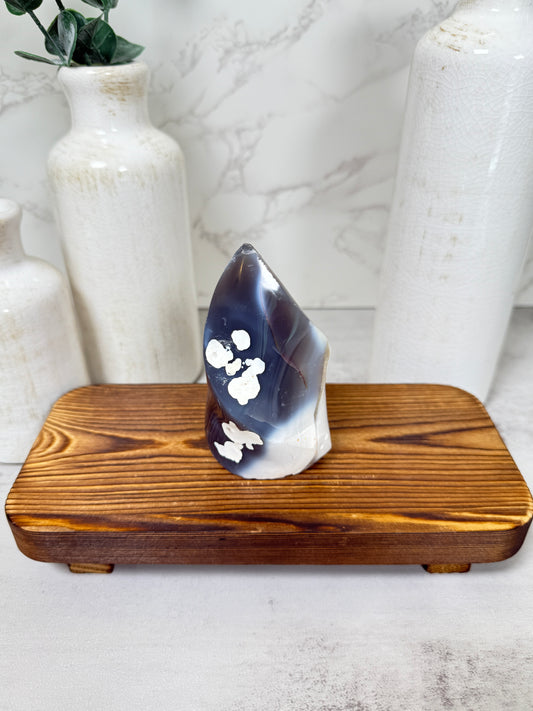 Orca Agate Flame - B