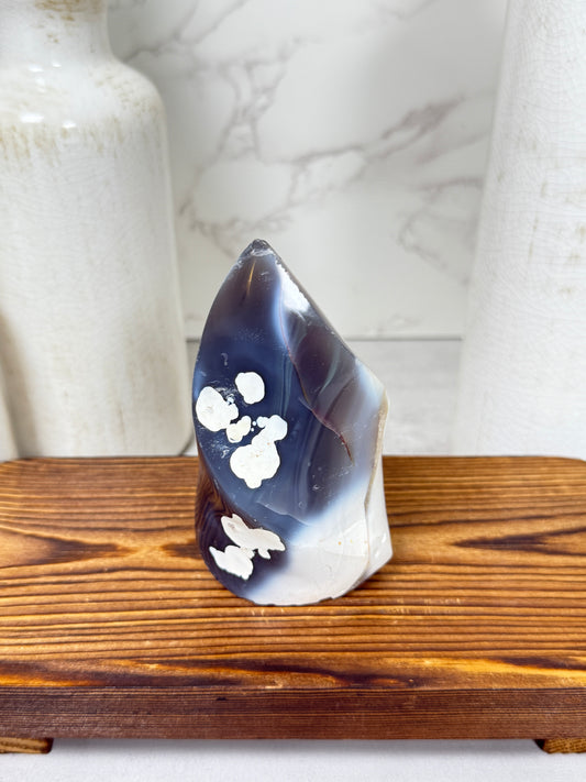 Orca Agate Flame - B
