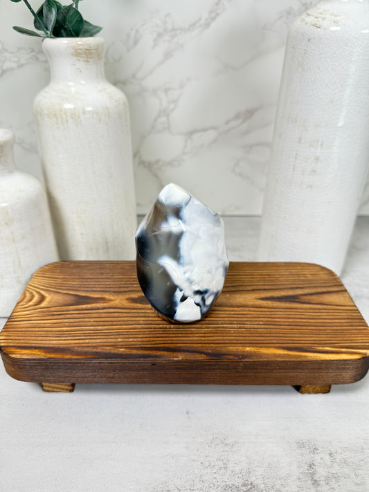 Orca Agate Flame - D