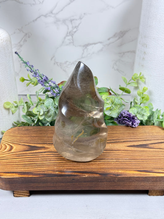 Smokey Quartz Flame - B