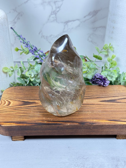 Smokey Quartz Flame - C