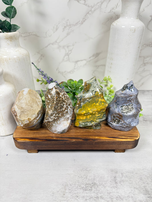 Ocean Jasper Flames