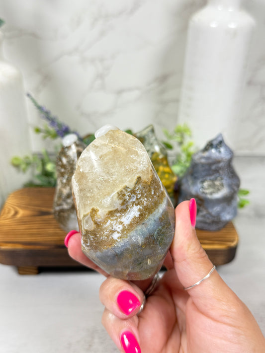 Ocean Jasper Flames