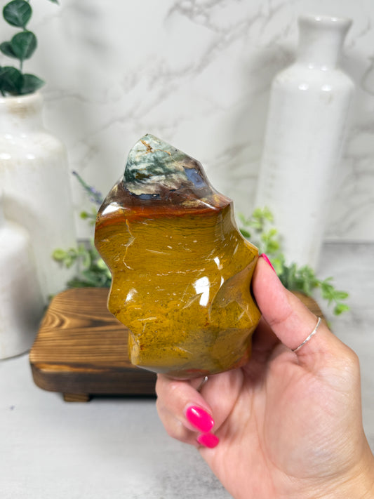 Ocean Jasper Flame - B