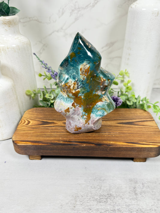 Ocean Jasper Flame - D