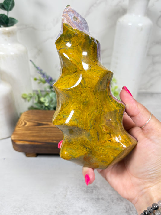 Ocean Jasper Flame - E
