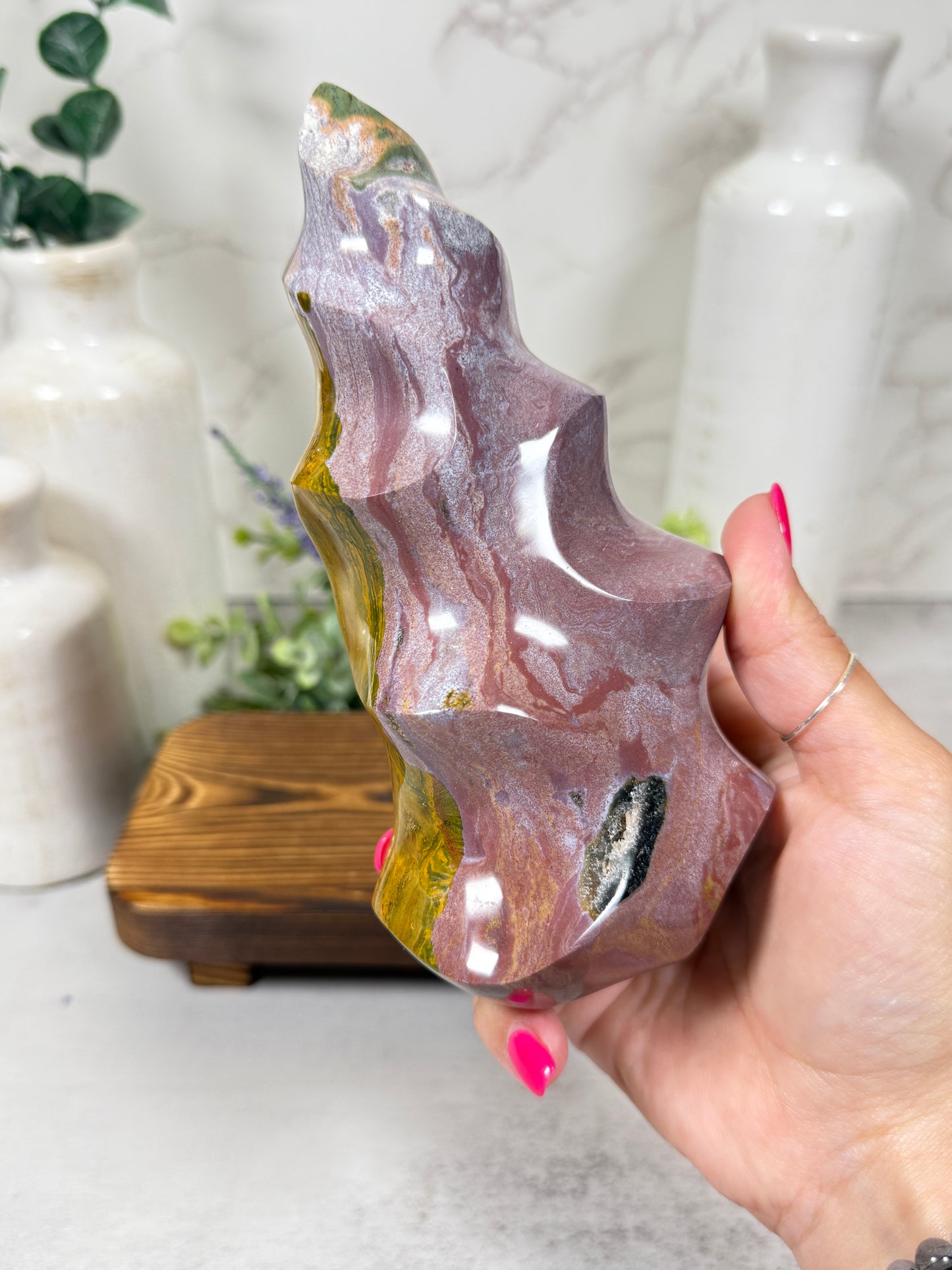 Ocean Jasper Flame - E