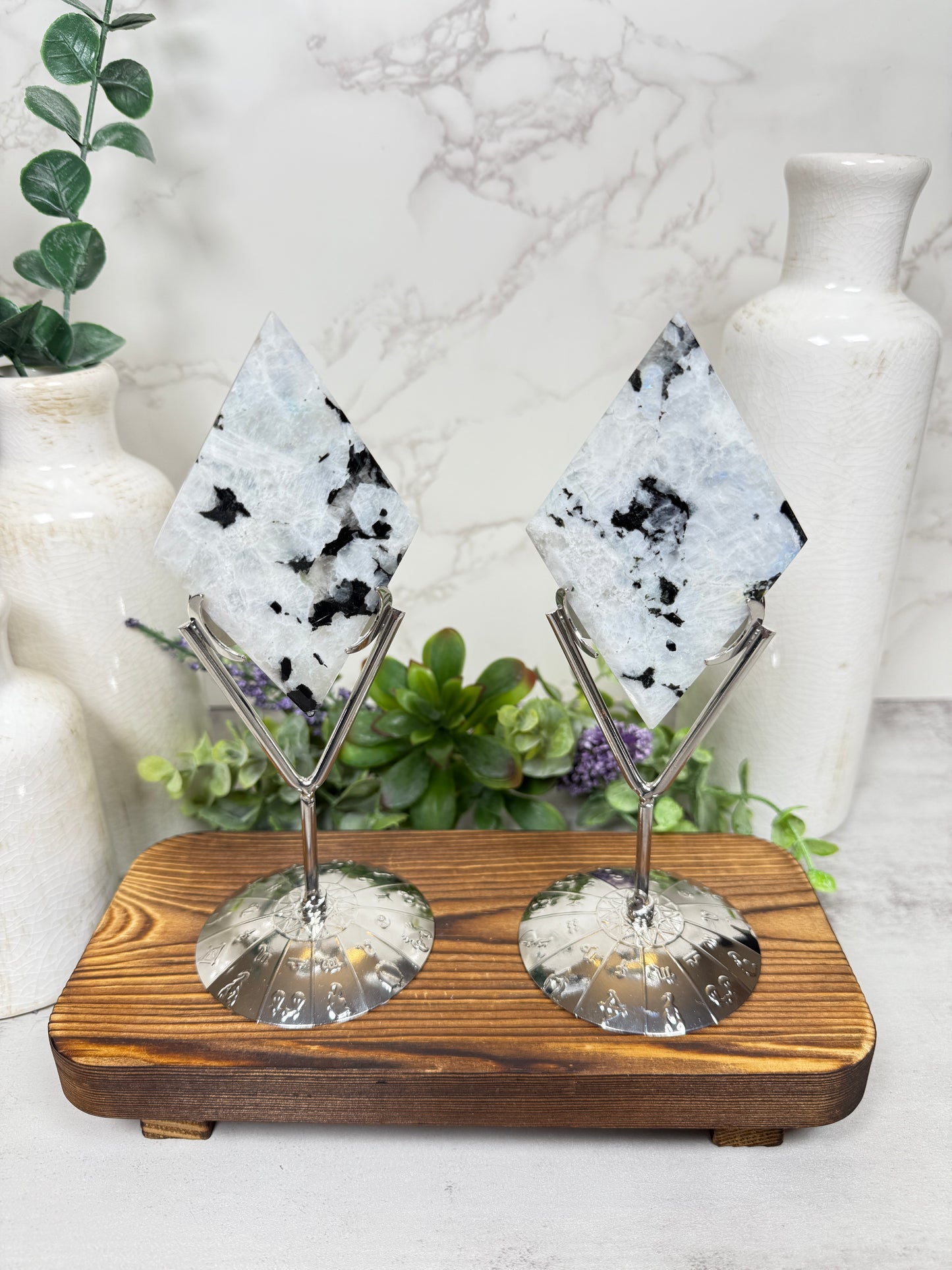 Rainbow Moonstone Diamonds