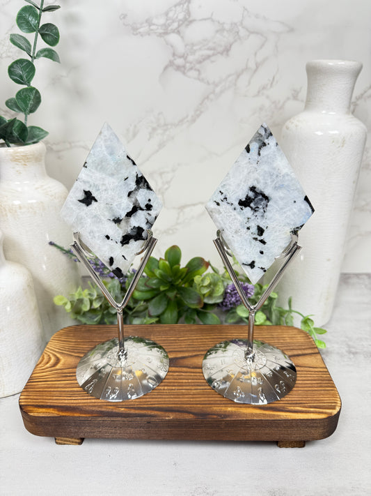 Rainbow Moonstone Diamonds