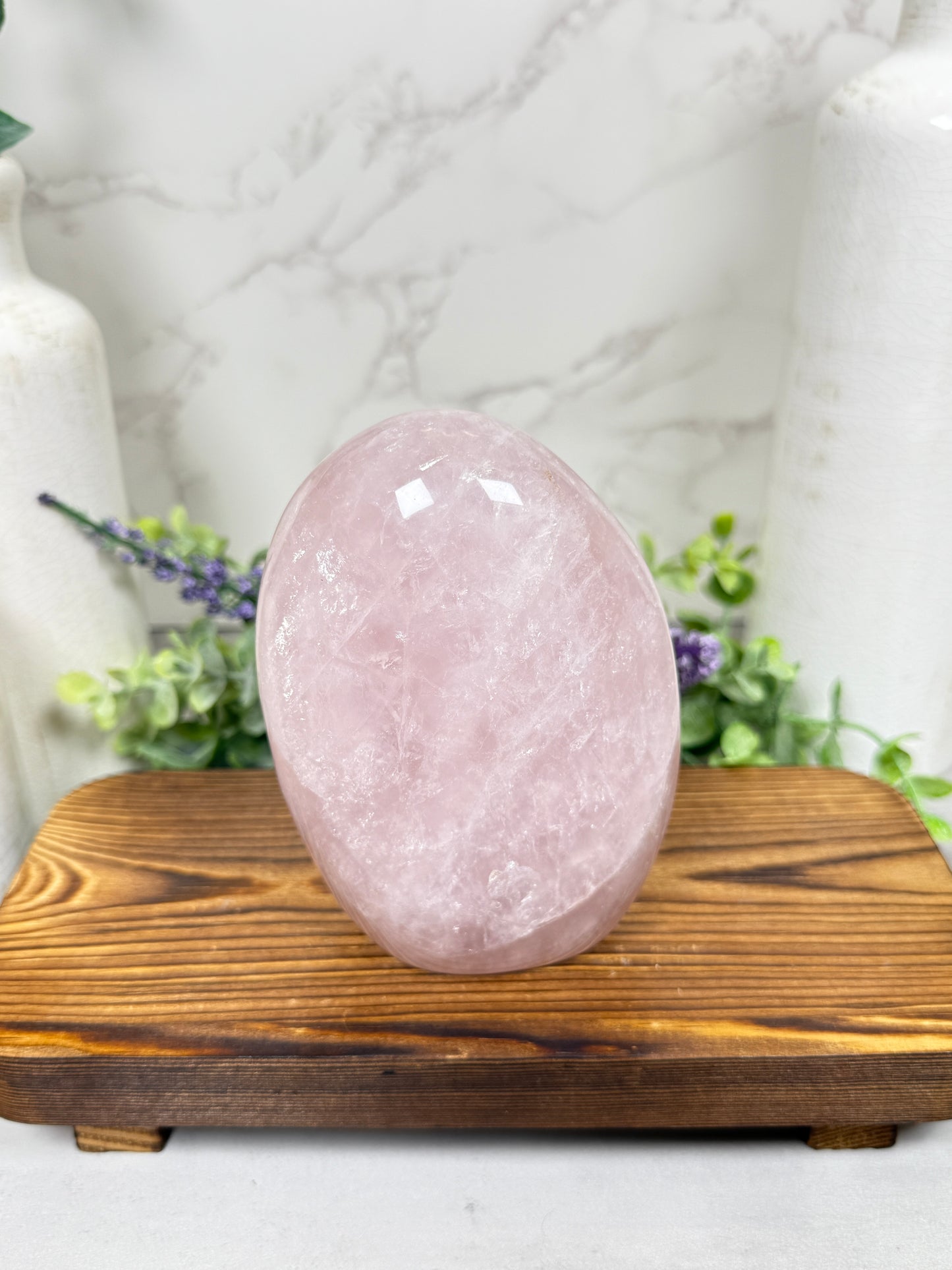 Rose Quartz Free Form - B