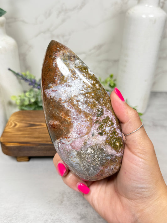 Ocean Jasper Free Form - A
