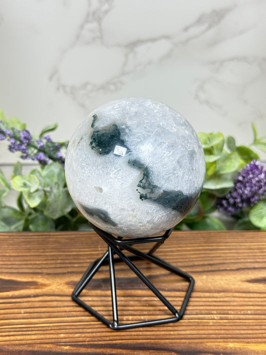 Moss Agate Sphere - C