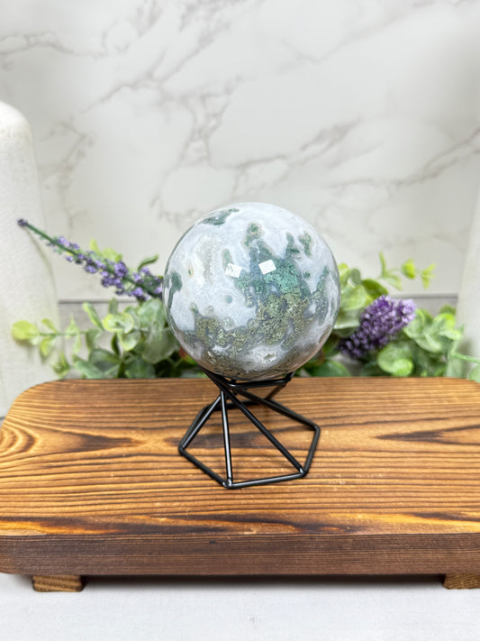 Moss Agate Sphere - F