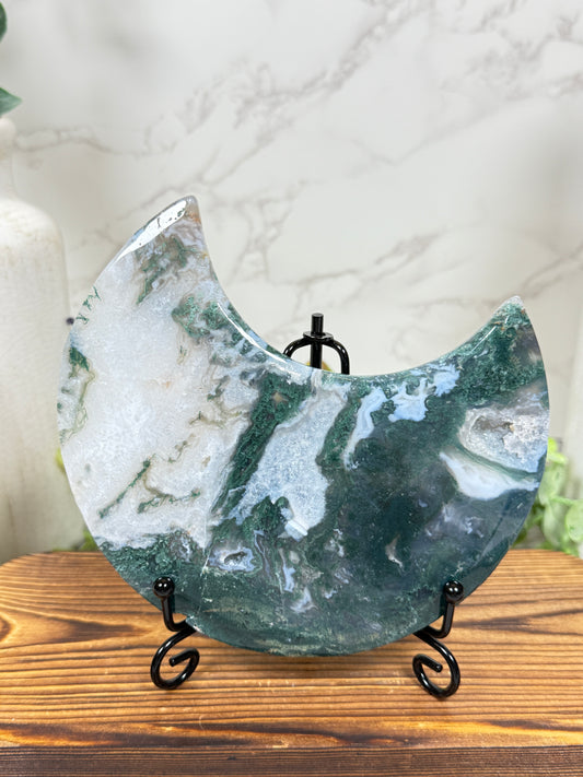 Moss Agate Luna - A