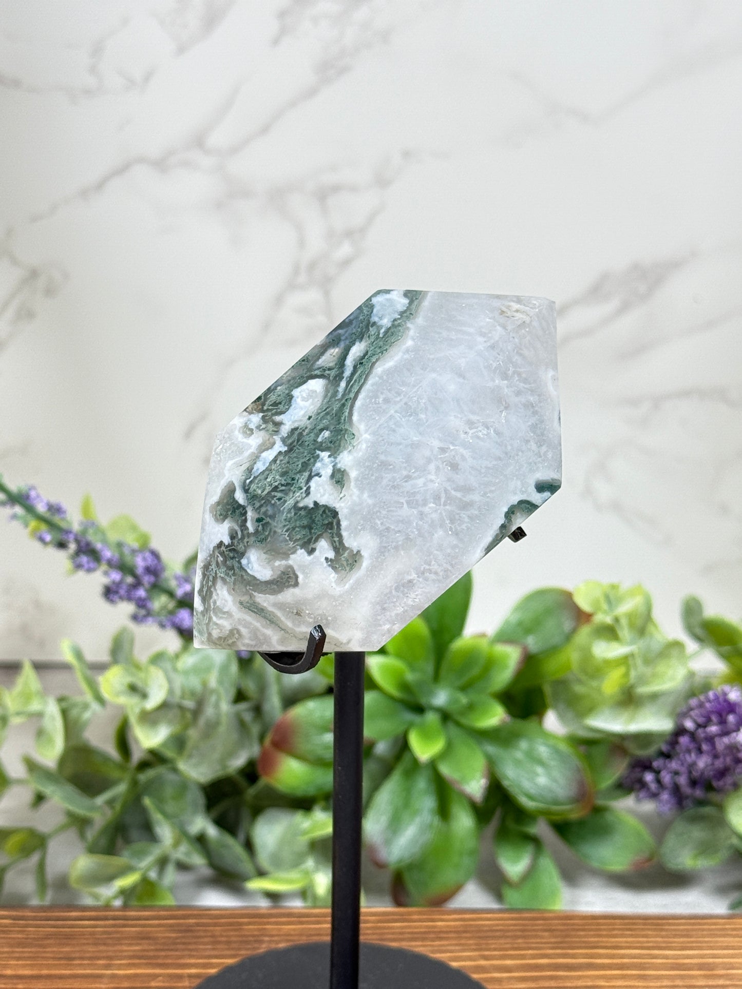 Moss Agate Diamond