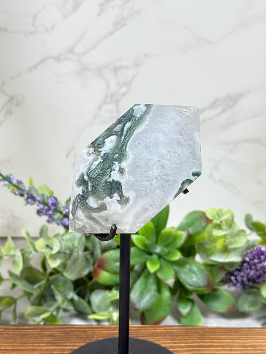 Moss Agate Diamond