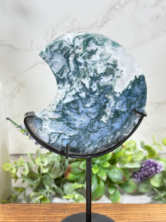 Moss Agate Luna - B