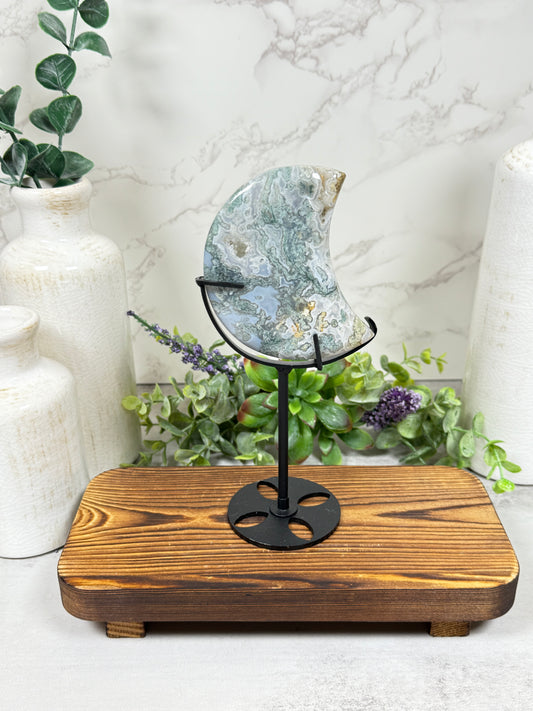 Moss Agate Luna - C