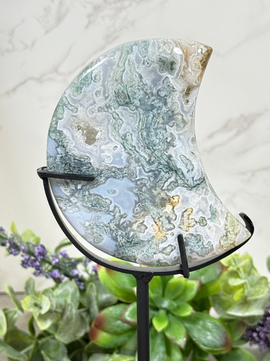 Moss Agate Luna - C