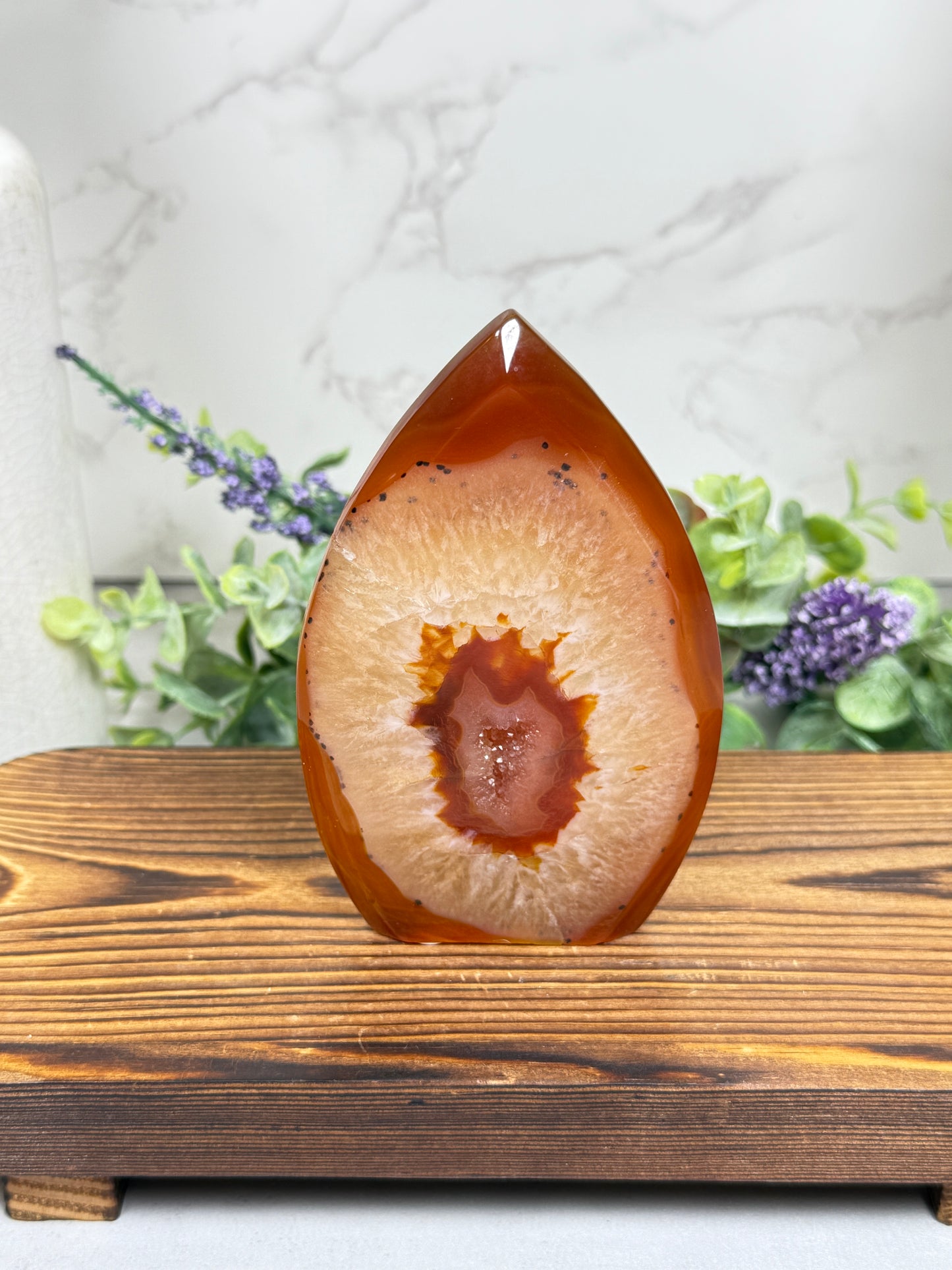 Carnelian Teardrops