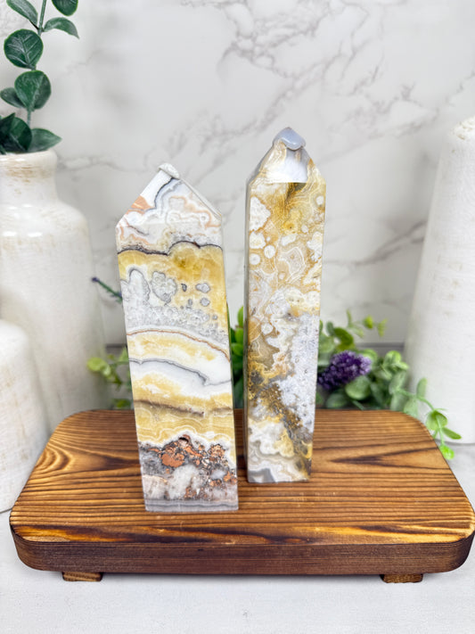 Yellow Lace Towers