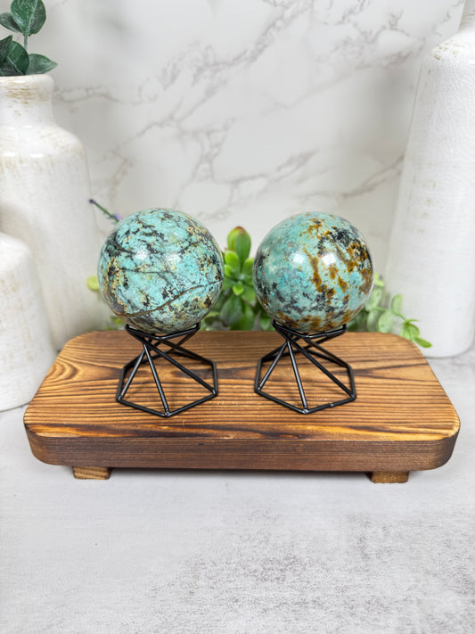 Turquoise Spheres