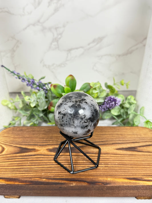 Black Tourmaline in Quartz - A