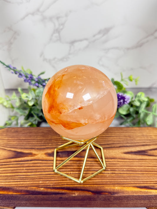 Fire Quartz Spheres