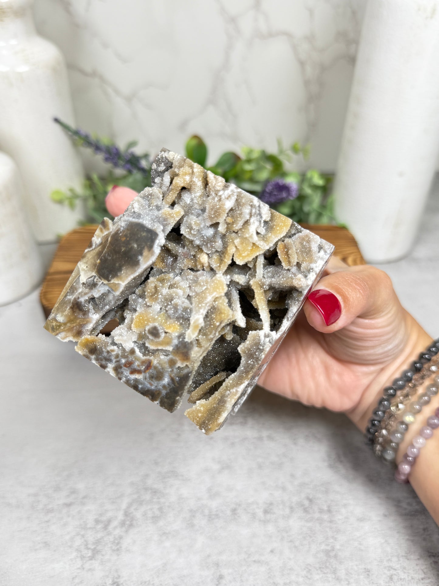 Druzy Sphalerite Cubes