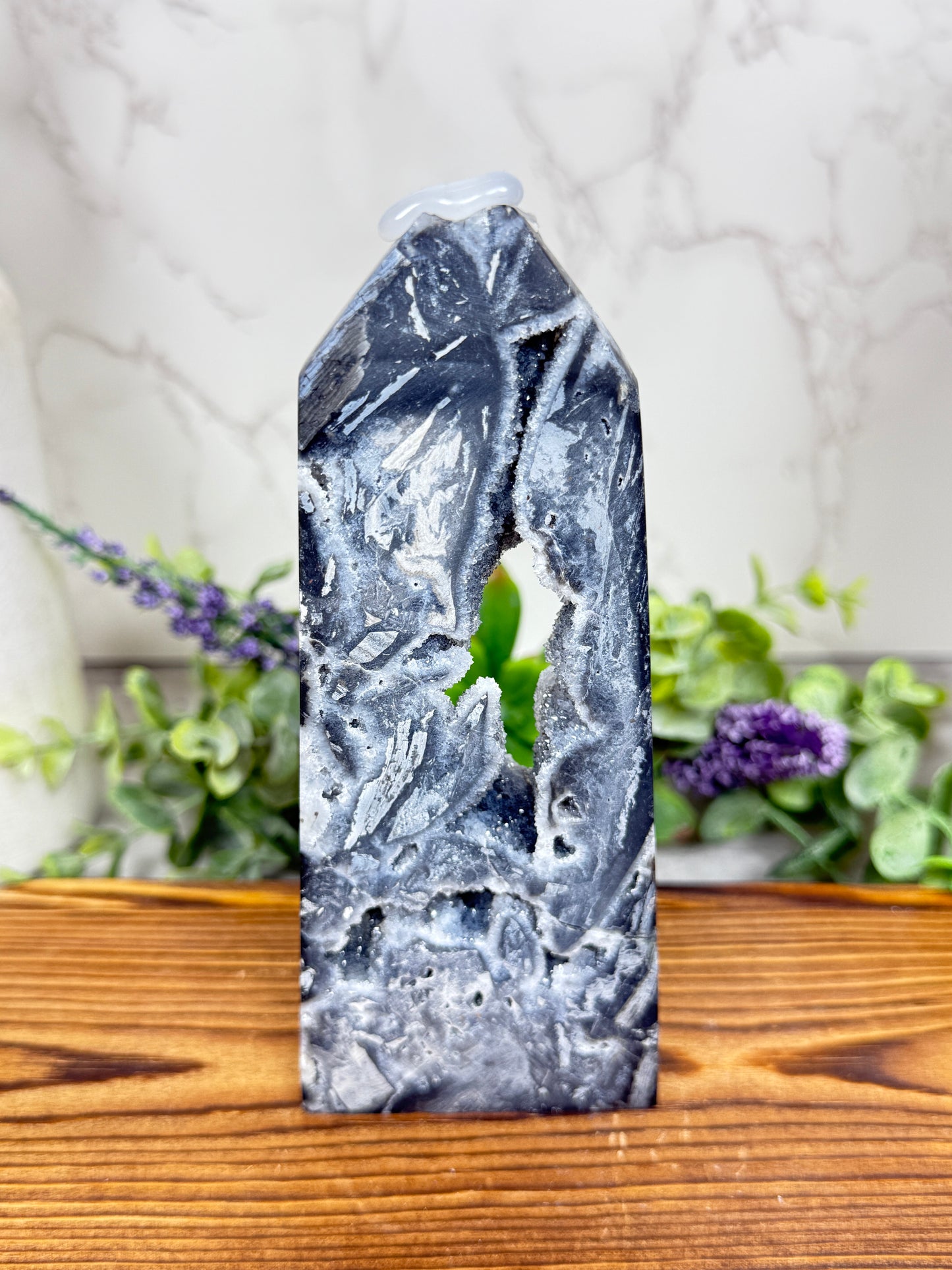 Druzy Sphalerite Towers