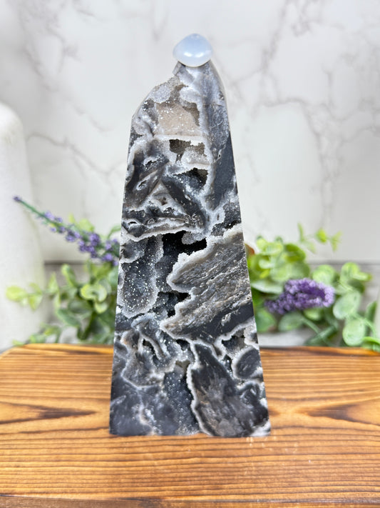 Druzy Sphalerite Towers