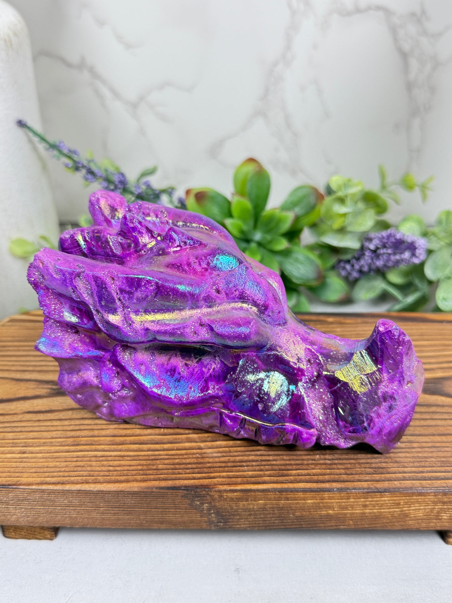 Aura Ruby Dragon Heads