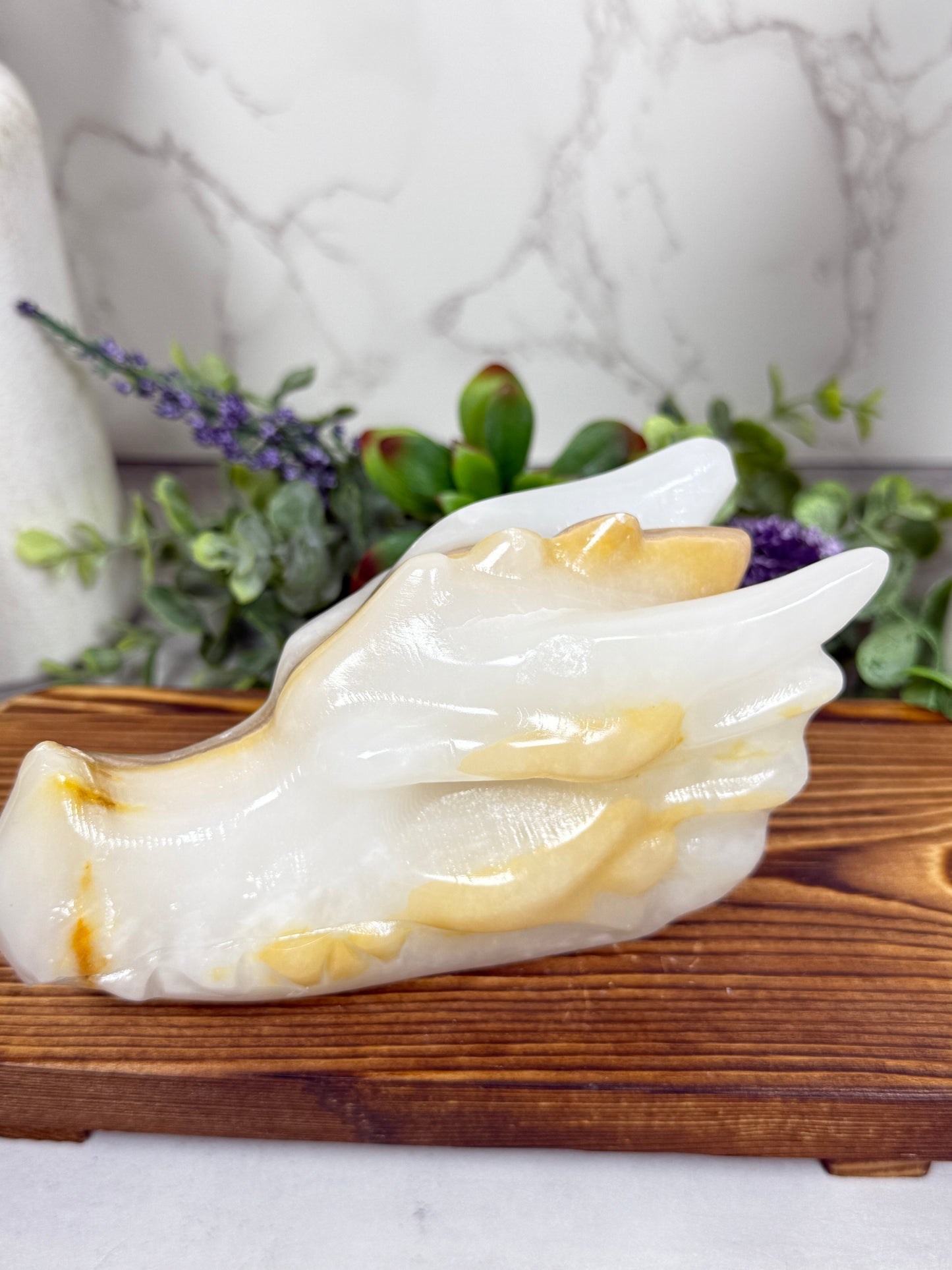 Afghan Jade Dragon Head