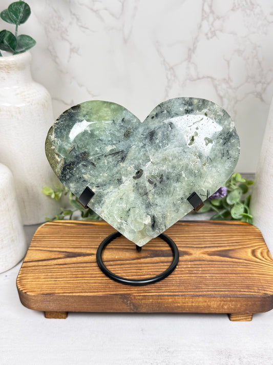 Prehnite Heart