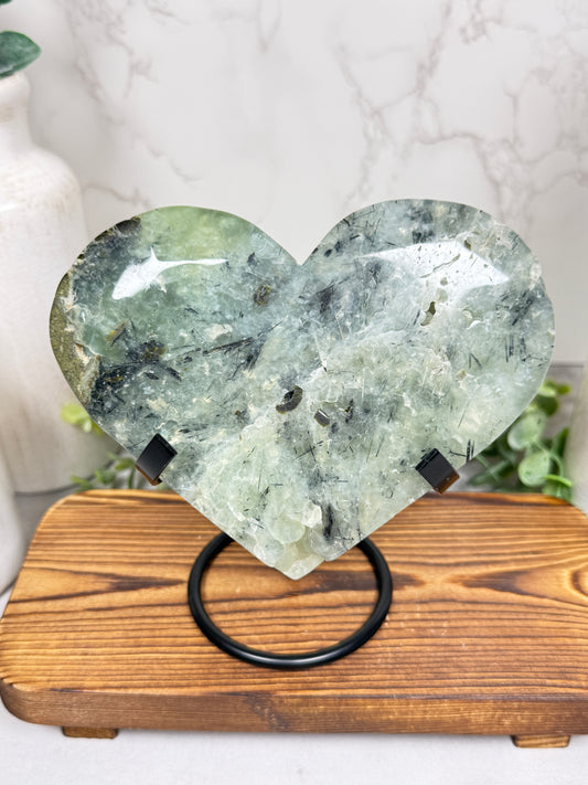 Prehnite Heart