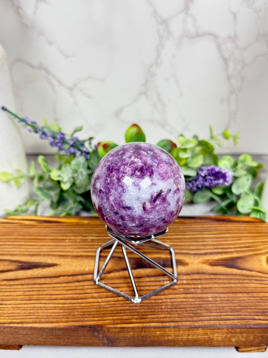 Purple Mica Spheres