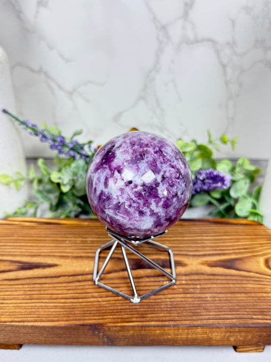 Purple Mica Spheres