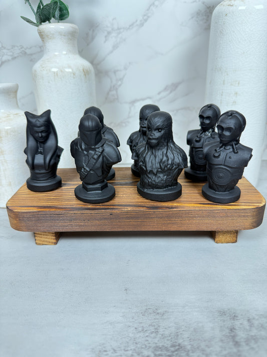 Star Wars Obsidian Busts