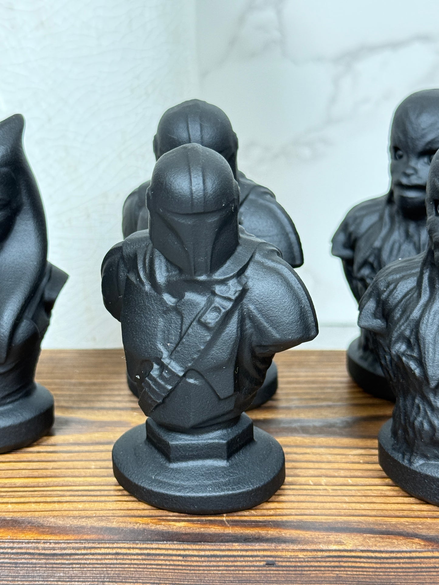 Star Wars Obsidian Busts