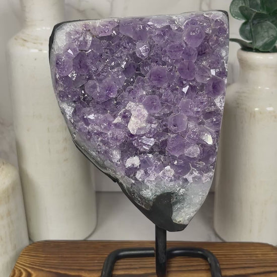 Amethyst Cluster on Stand